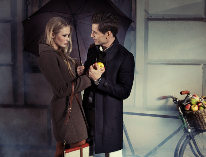 Fine picture of attractive couple Fine picture of attractive couple